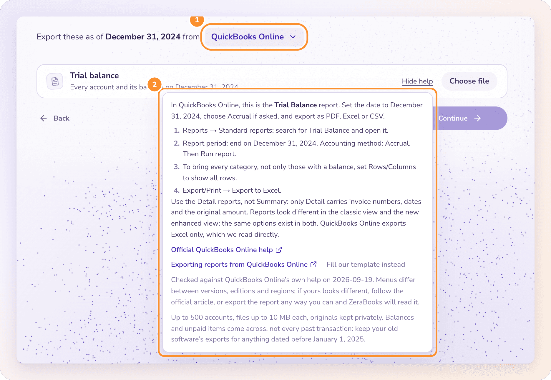 How do I get this? for QuickBooks Online: the exact clicks to export the trial balance, with a link to QuickBooks' own help