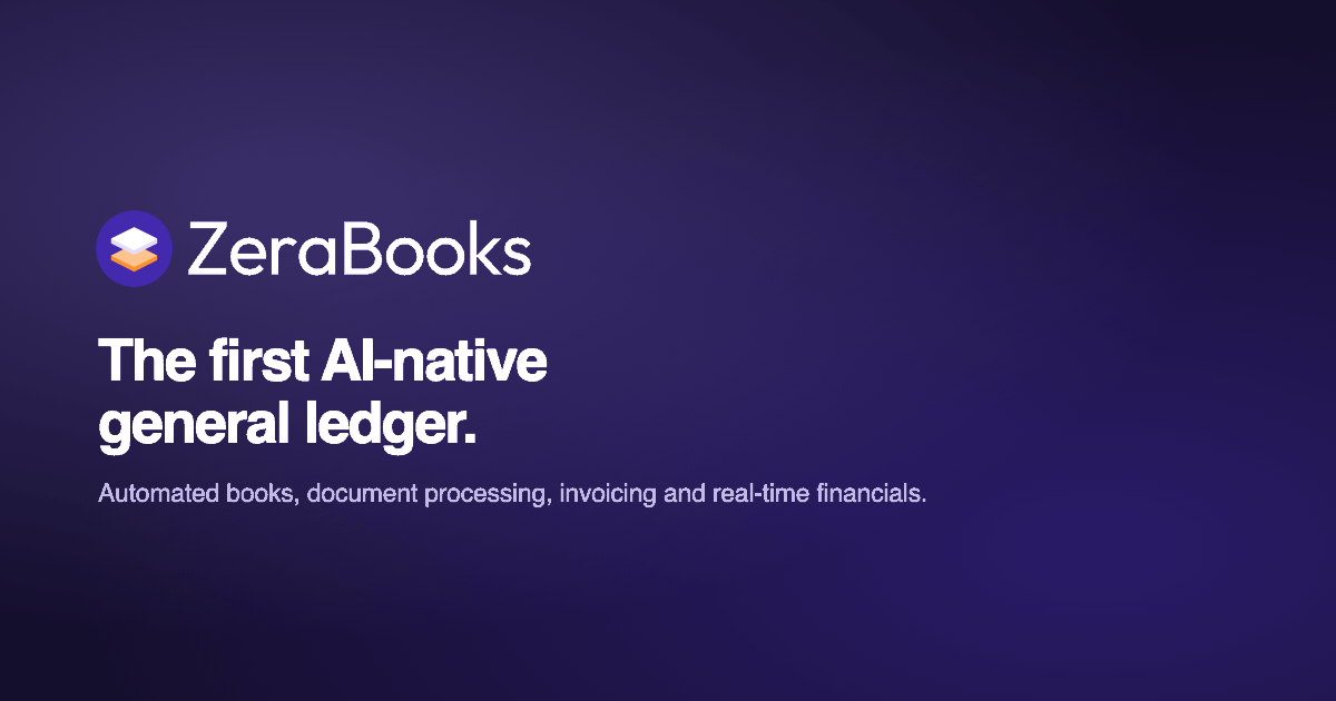 ZeraBooks social card, 1200 × 630 (png)